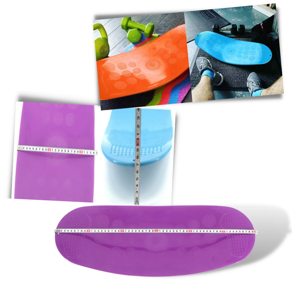 Planche pour exercice d'équilibre  - Ozerty