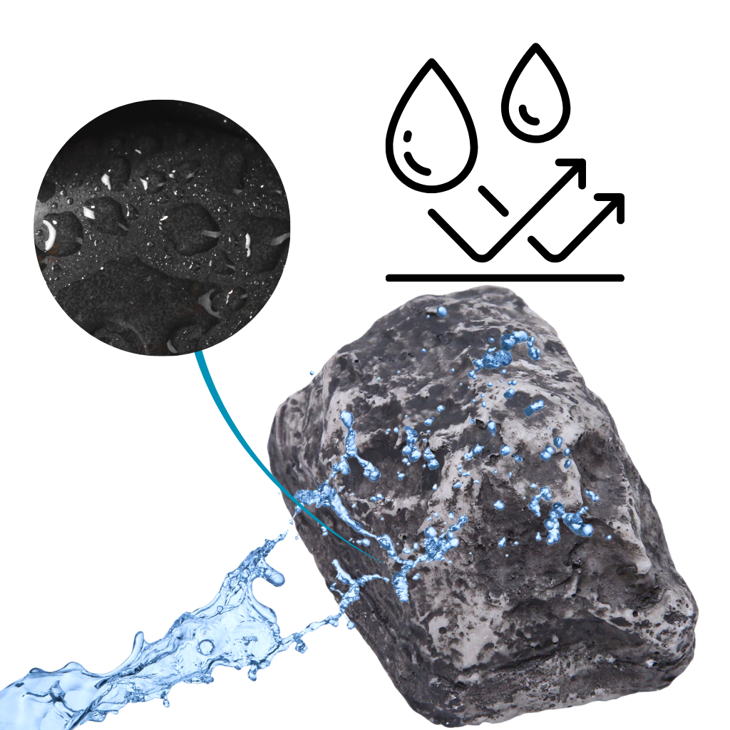 Fake rock to hide keys