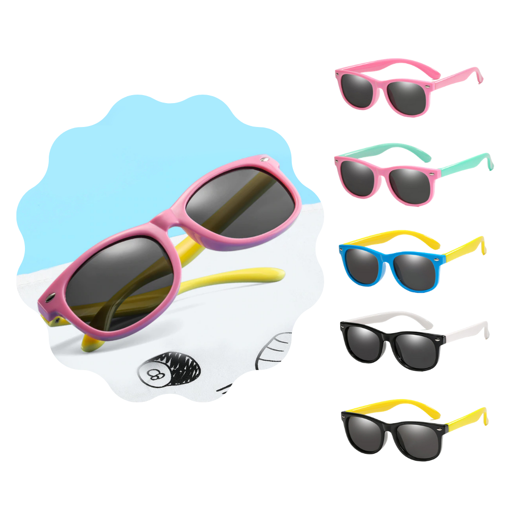 Lunettes de soleil pour enfants polarisantes flexibles - Ozerty
