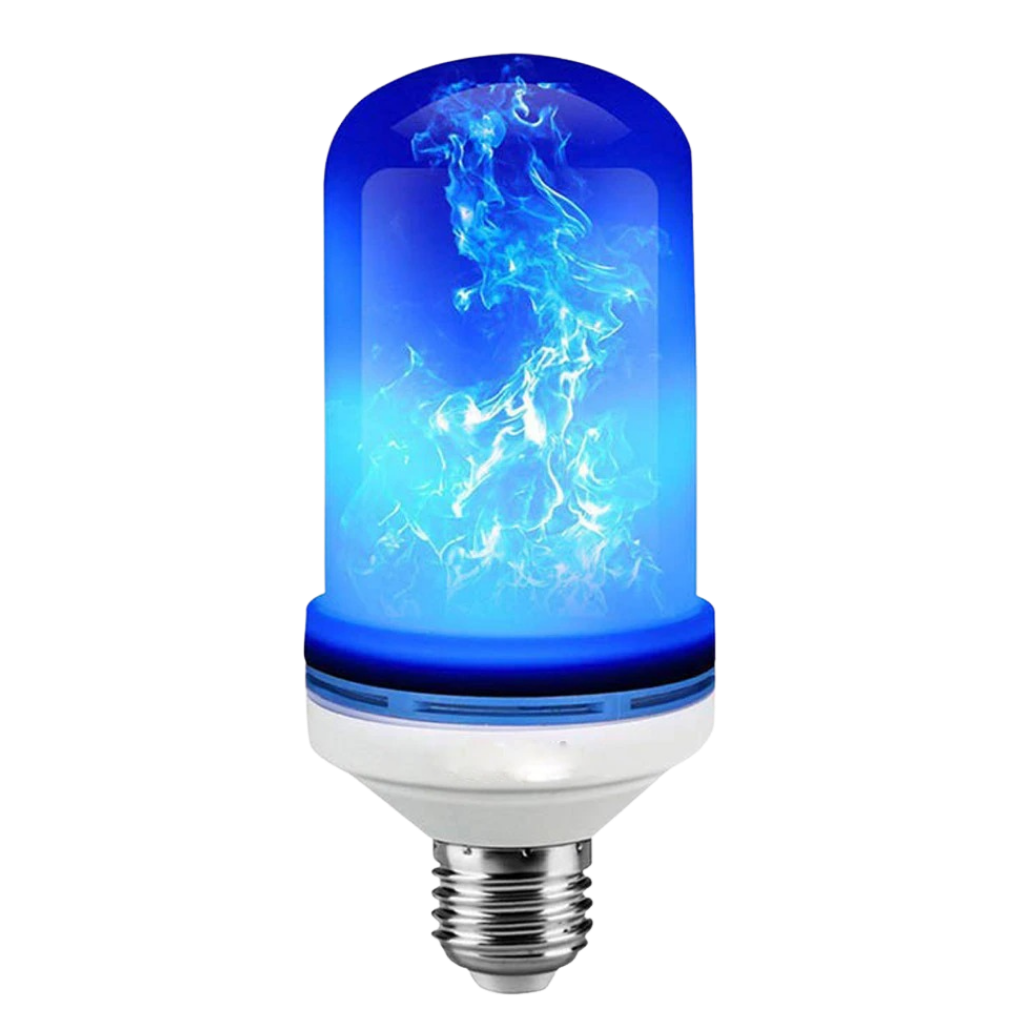 Flickering LED flame lamp