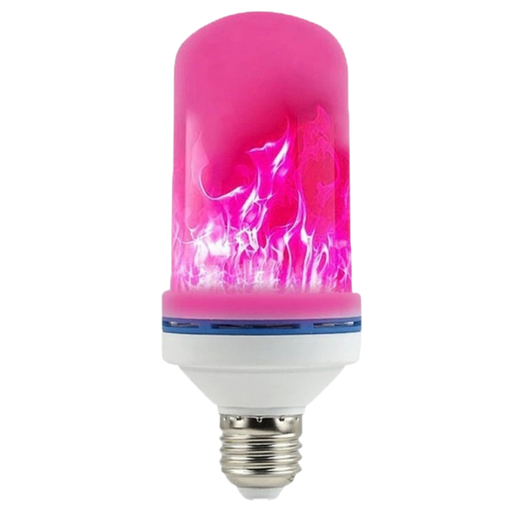 Flickering LED flame lamp