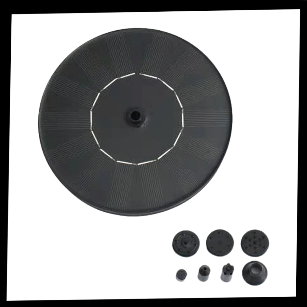 Fontaine flottante à énergie solaire - Ozerty