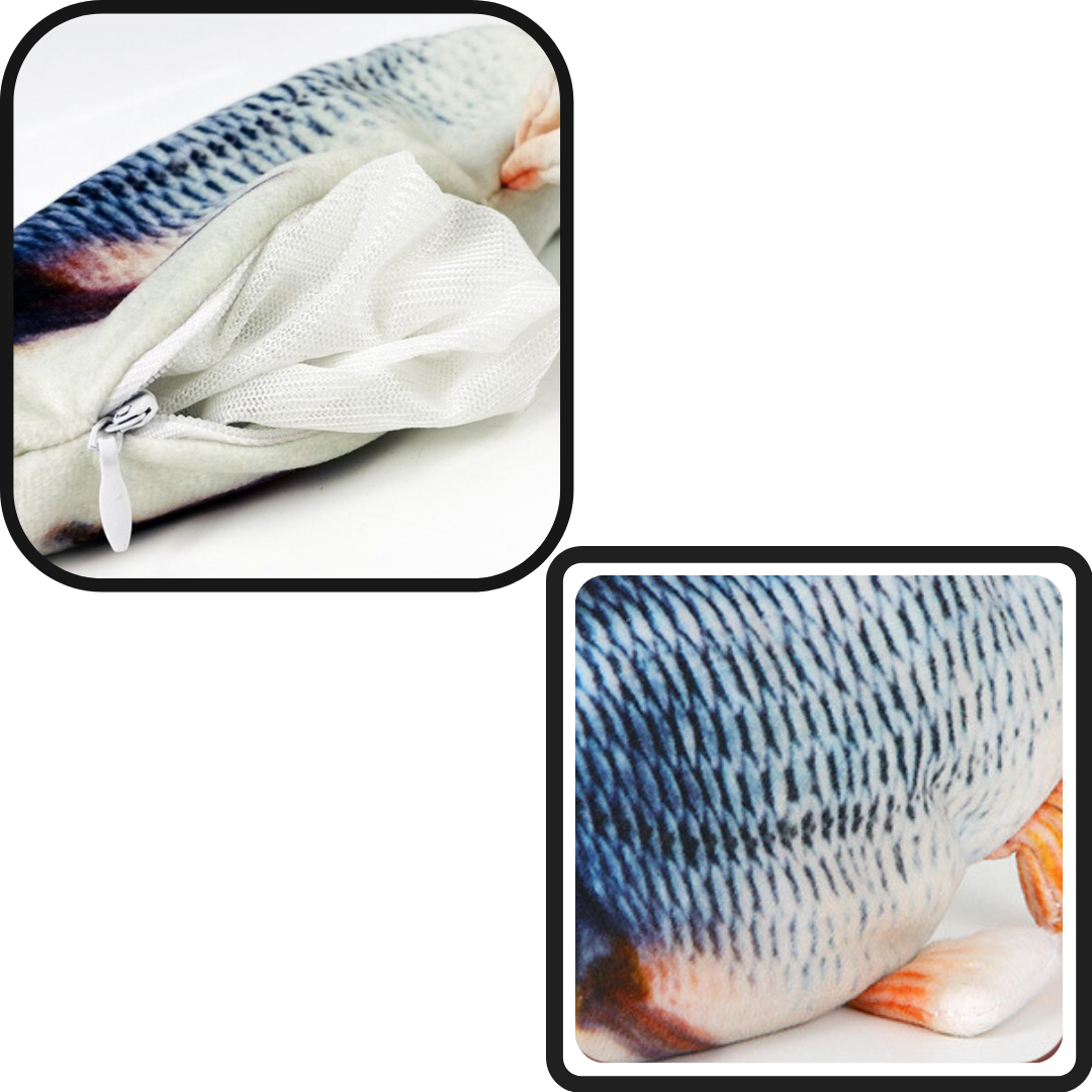 Jouet poisson pour chat - Ozerty