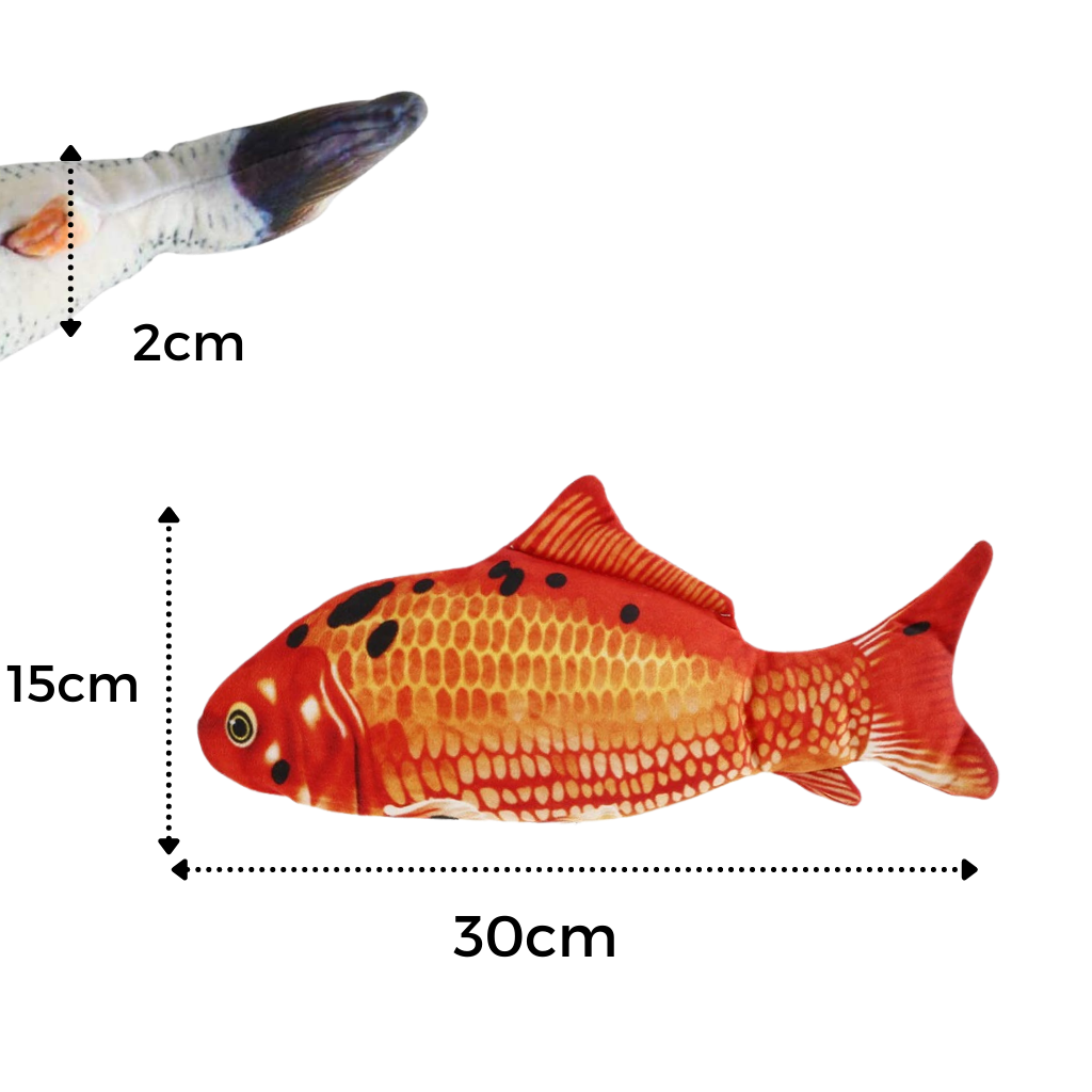 Jouet poisson pour chat - Ozerty