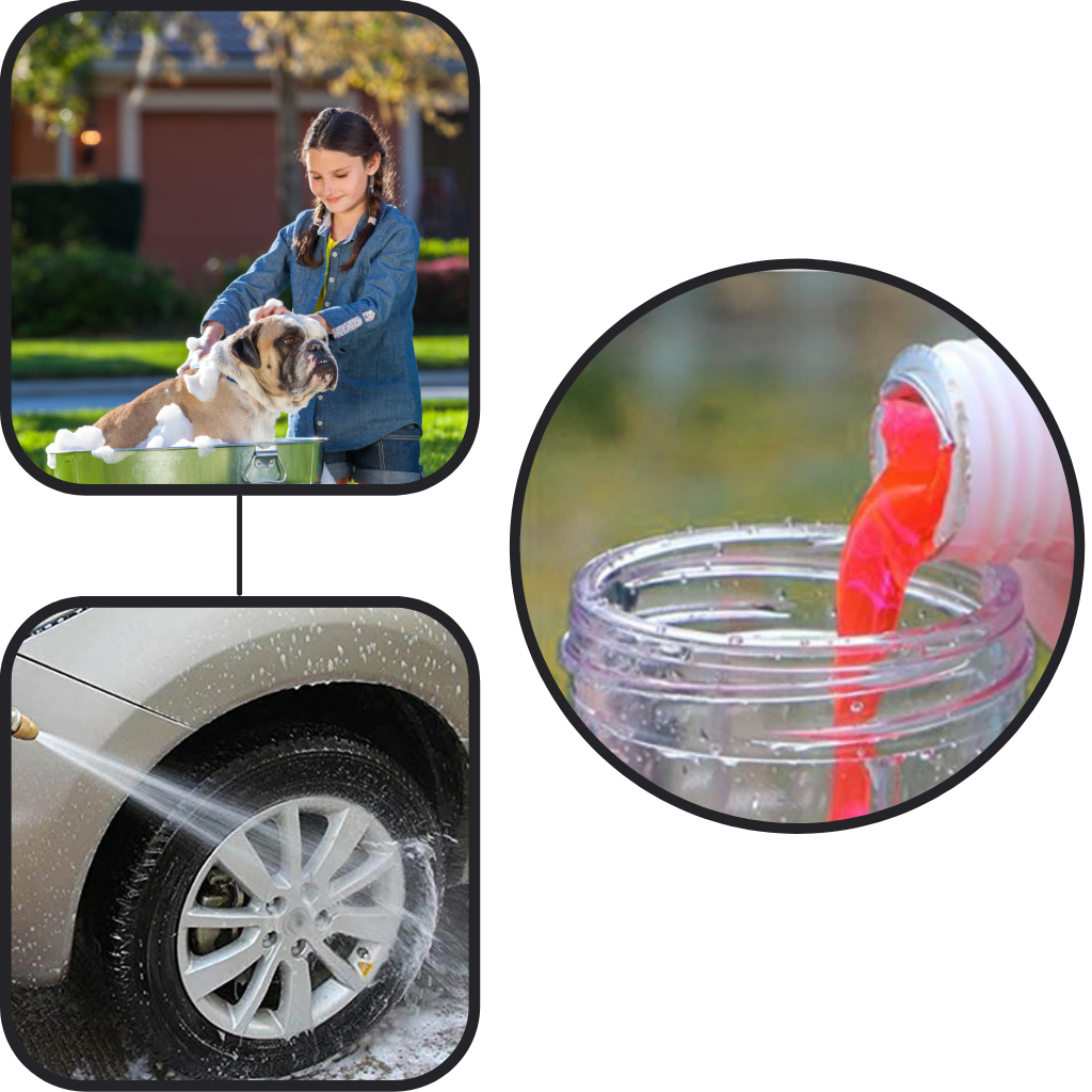 Bouteille de mousse pour laveuse à pression 100ml - Ozerty