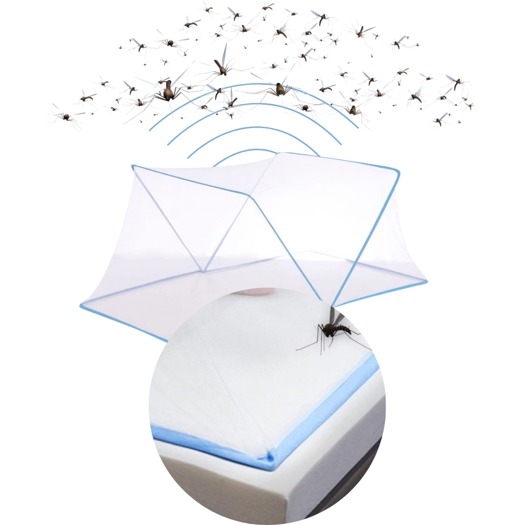 Moustiquaire pliable pour lits - Ozerty