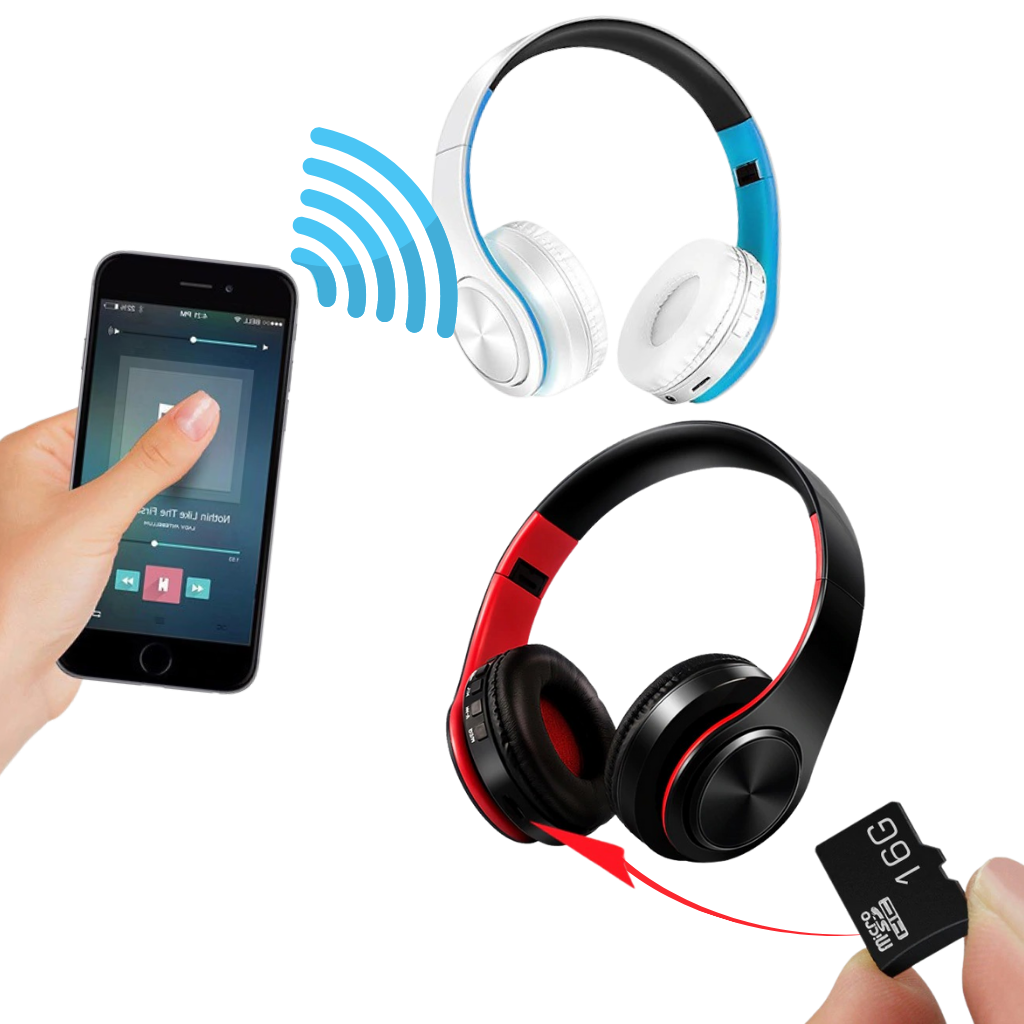 Casque Bluetooth pliable - Ozerty