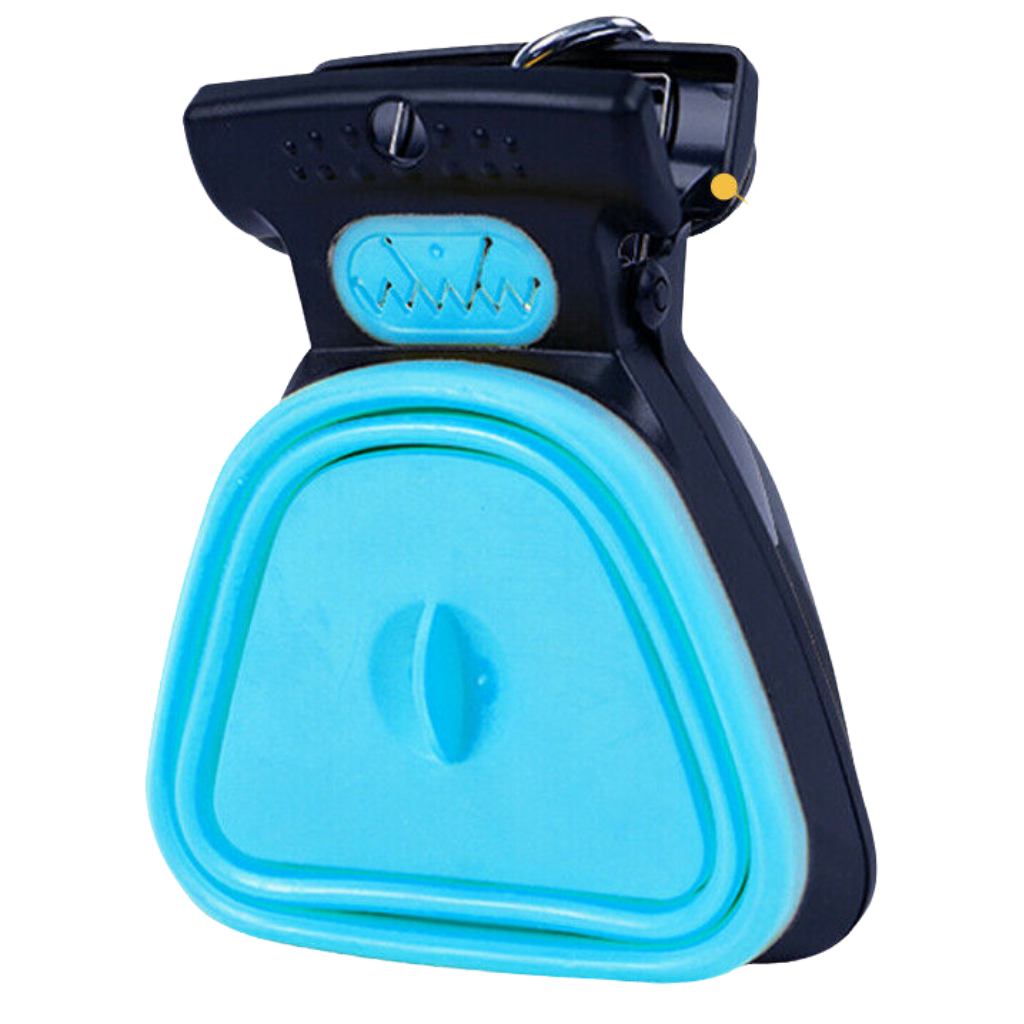 Foldable pooper scooper with bags