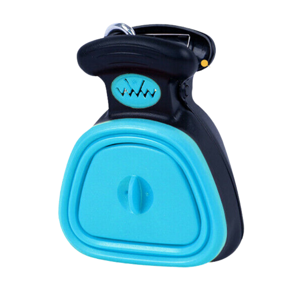 Pelle à déjections canines pliable avec sacs à déchets - Ozerty