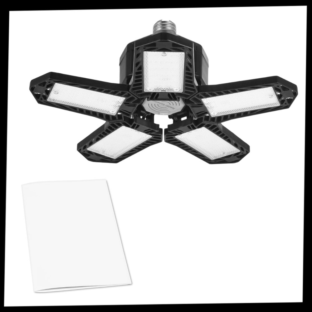 Lumière de garage avec 5 panneaux pliables - Ozerty