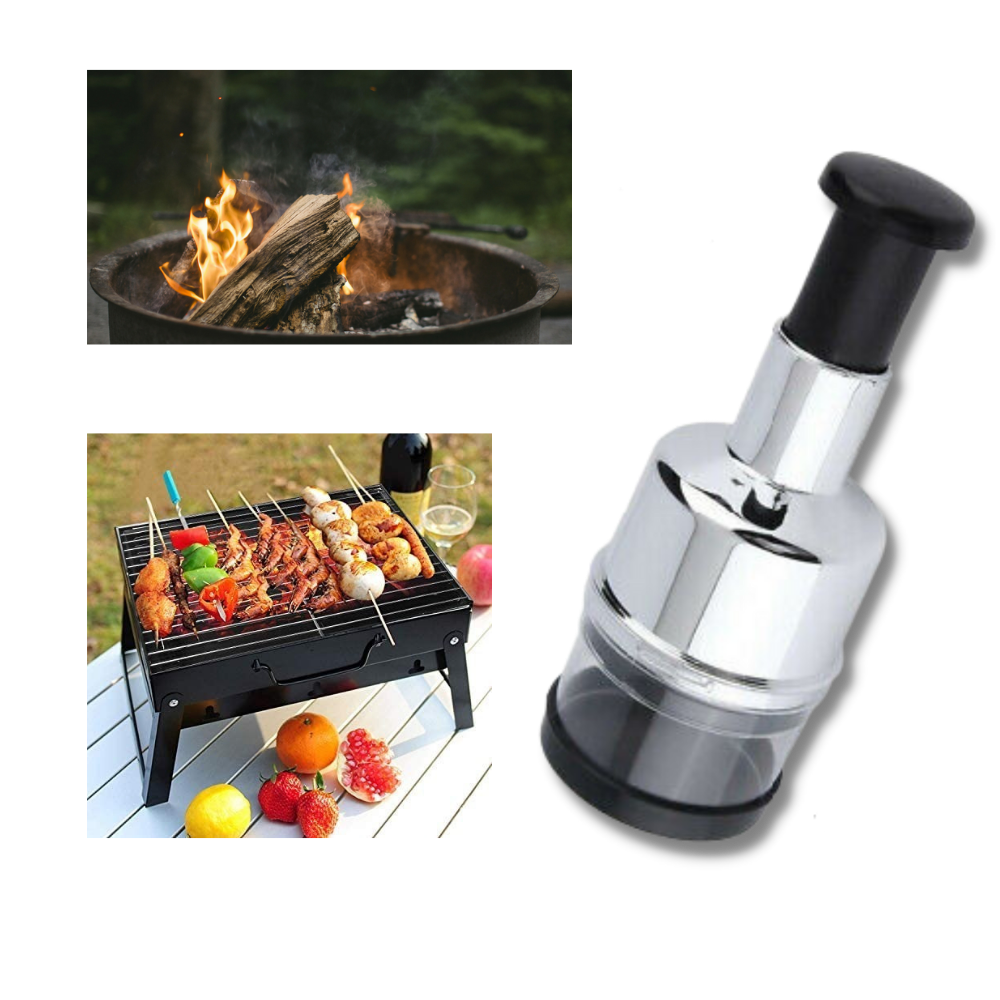 Hachoir à ail en acier inoxydable - Ozerty