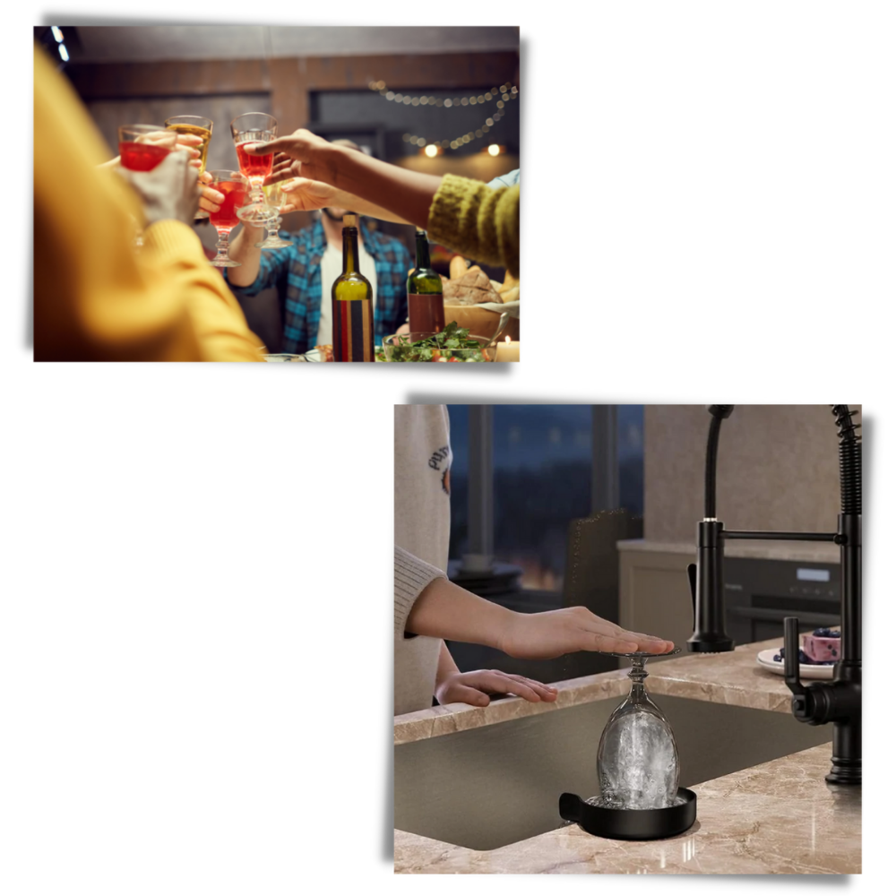 Laveuse et rinceuse automatique de verres - Ozerty