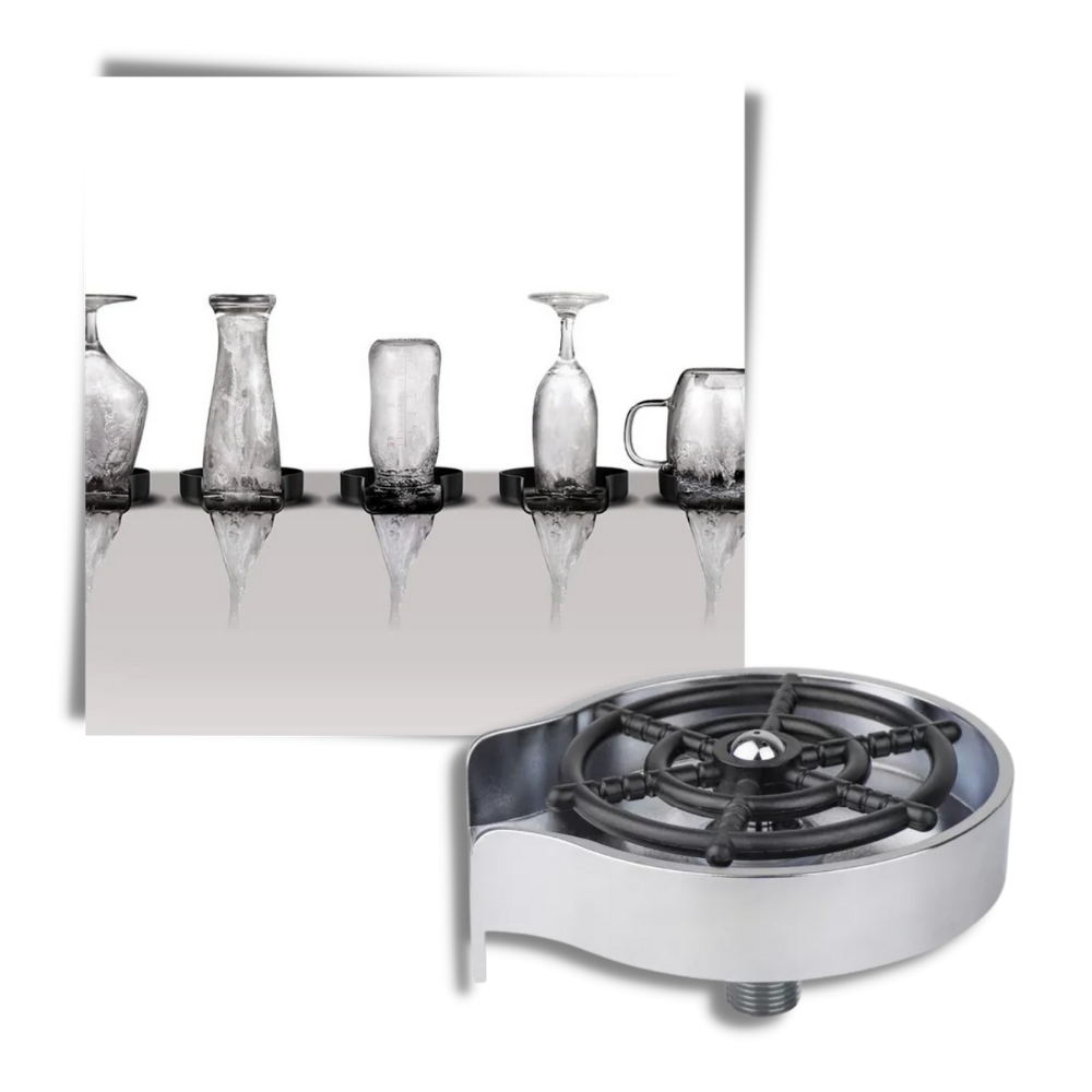 Laveuse et rinceuse automatique de verres - Ozerty