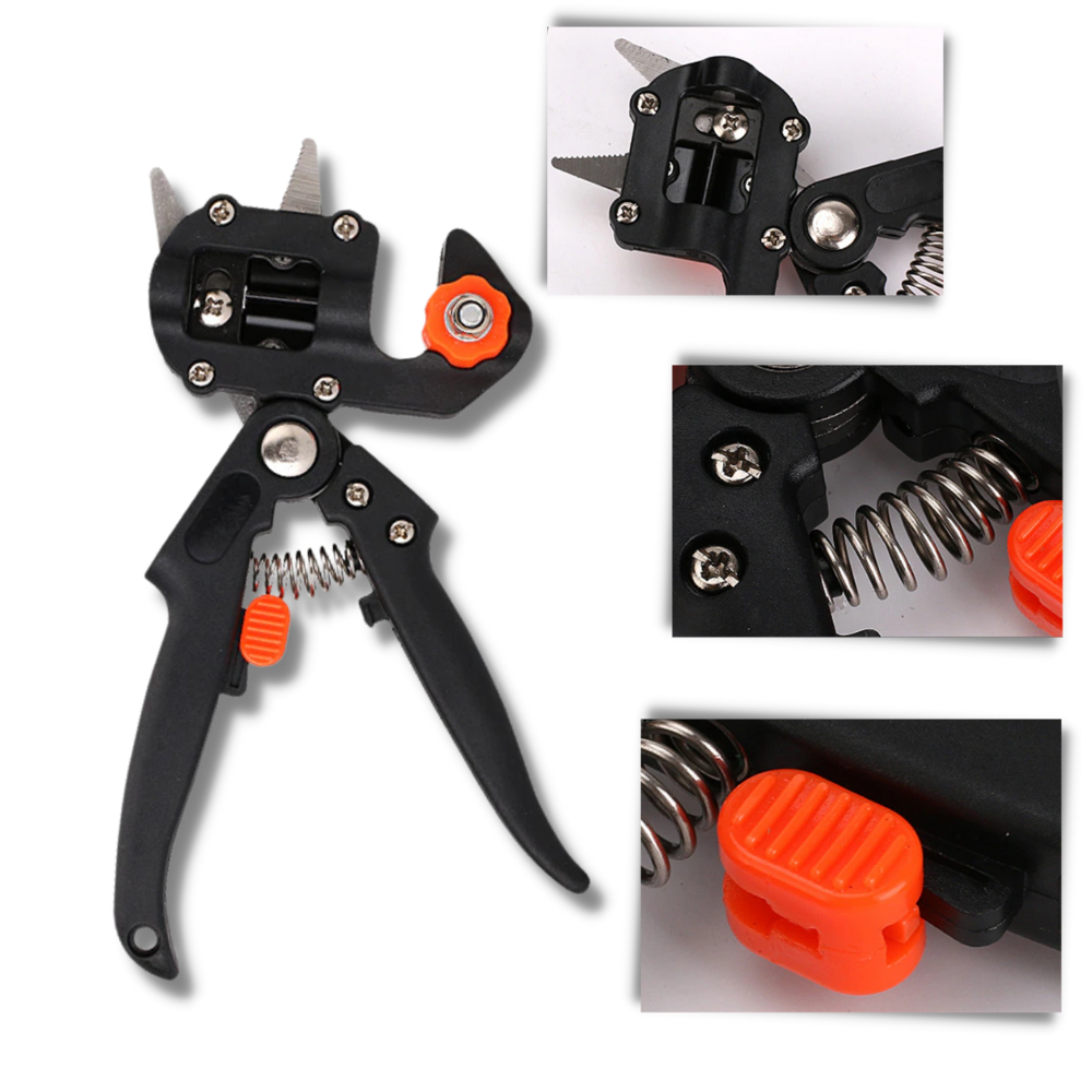 Sécateur de jardin et outil de greffage - Ozerty