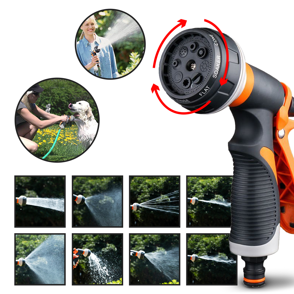 8-Mode Universal Watering Gun