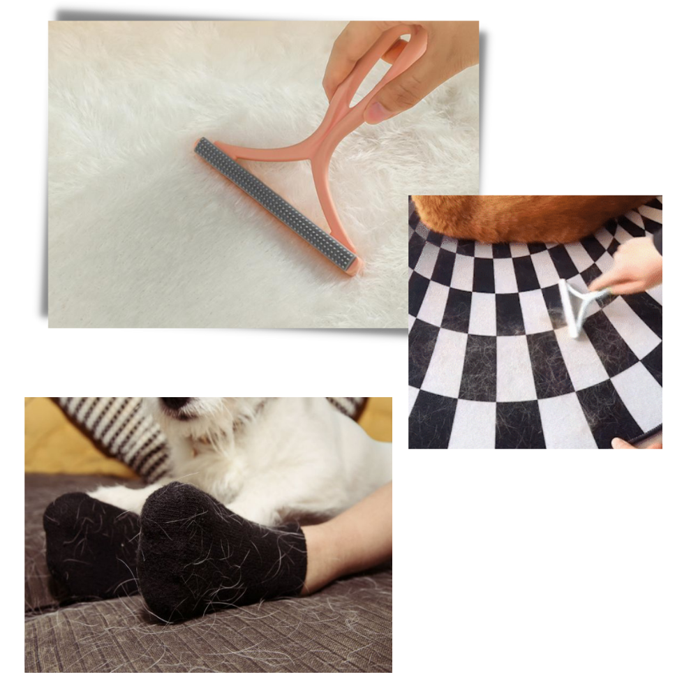 2 pièces de rasoir manuel anti-bouloche à double face pour vêtements - Ozerty