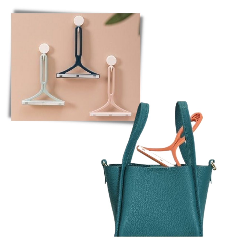 2 pièces de rasoir manuel anti-bouloche à double face pour vêtements - Ozerty