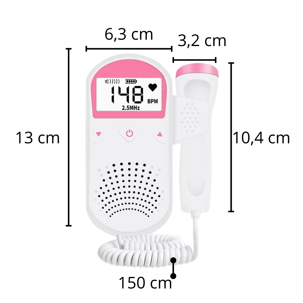 Moniteur de rythme cardiaque de bébé  - Ozerty