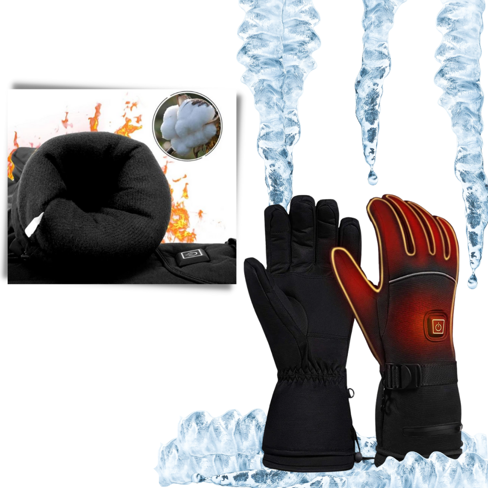 Gants chauffants électriques d'hiver - Ozerty