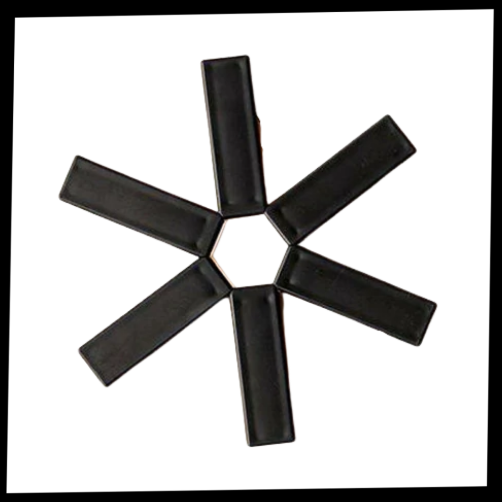 Support de récipients pliable et hexagonal - Ozerty