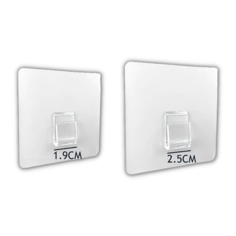 Lot de crochets muraux adhésifs - Ozerty