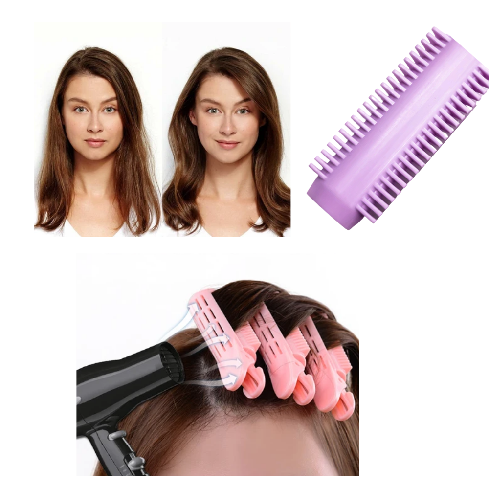 Lot de 4 pinces de voluminisation instantanée pour les cheveux - Ozerty