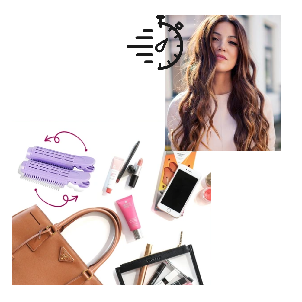 Lot de 4 pinces de voluminisation instantanée pour les cheveux - Ozerty