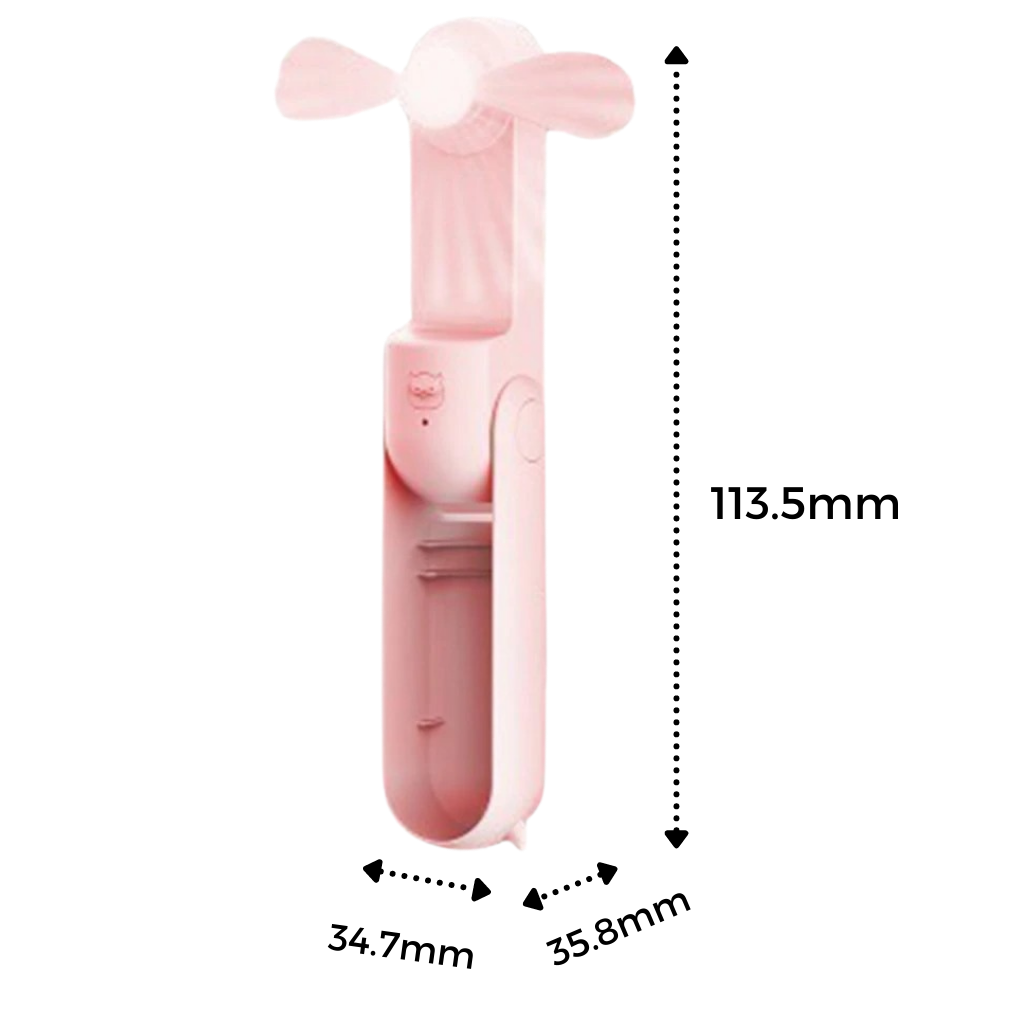 Mini ventilateur portable avec USB - Ozerty