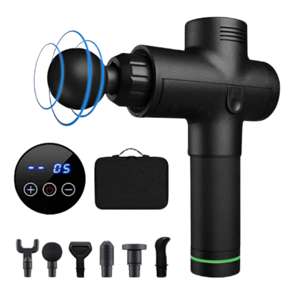 Multi speed massage gun