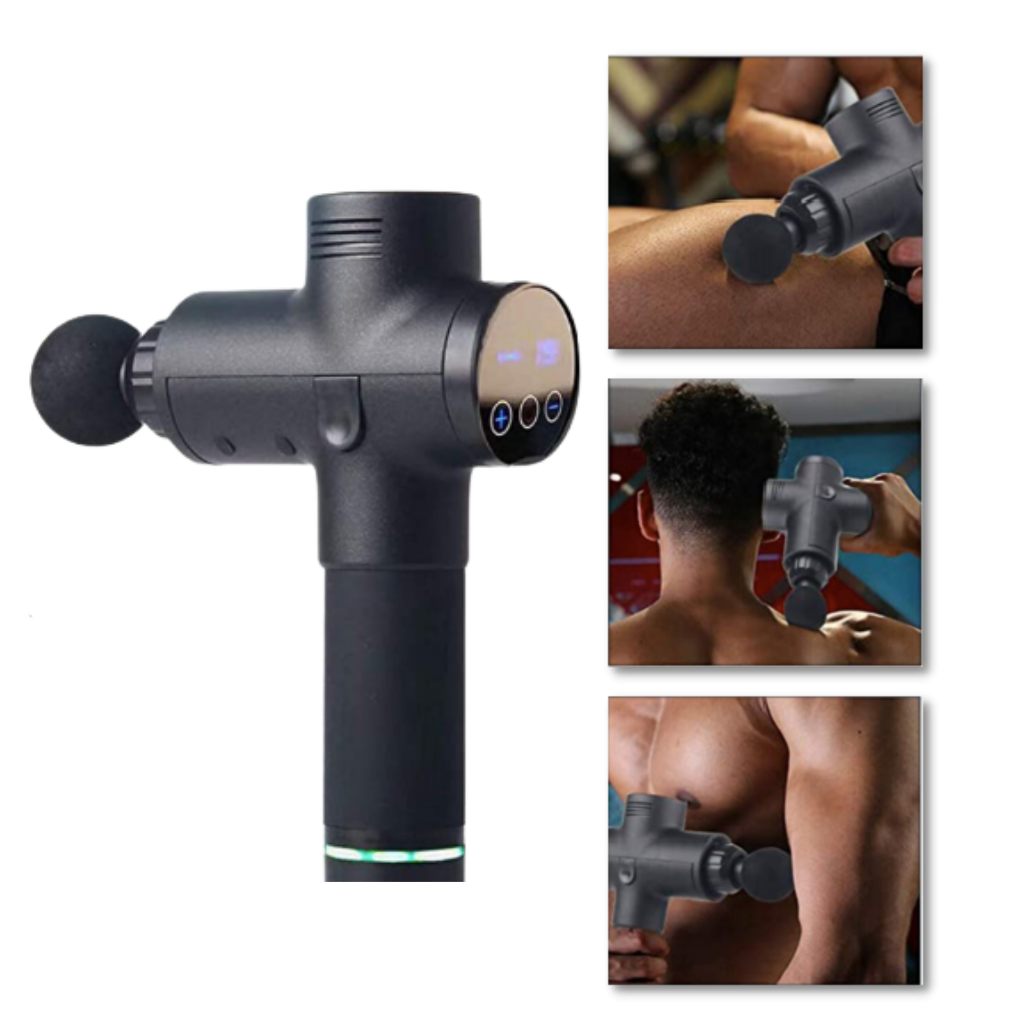 Multi speed massage gun
