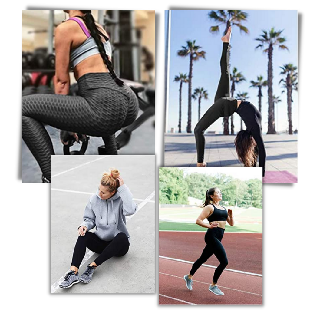 Leggings d'entraînement push-up anticellulite taille haute - Ozayti