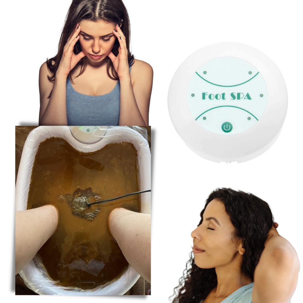 Bain de pieds détox ionique - Ozerty