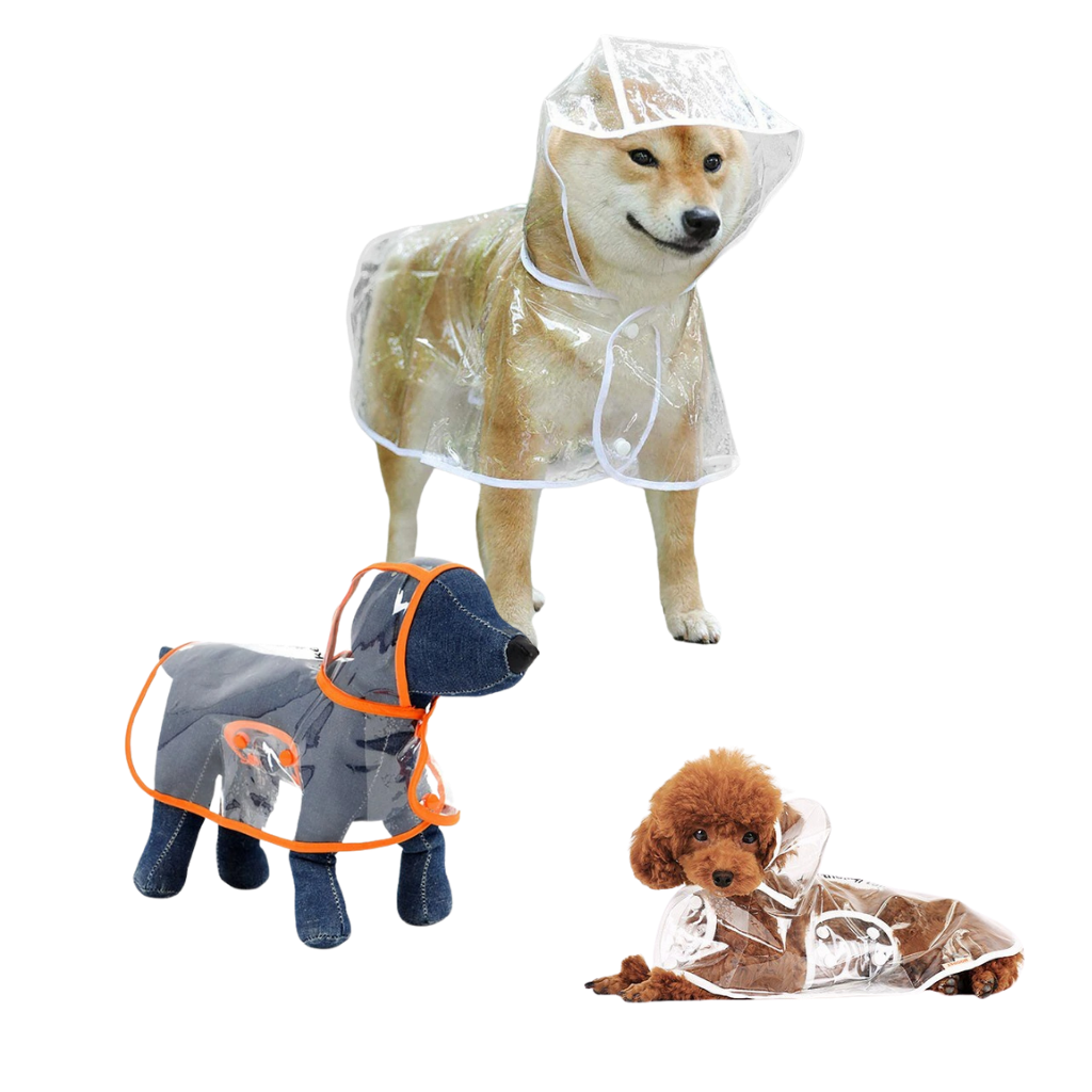 Imperméable à capuche pour chiens  - Ozerty