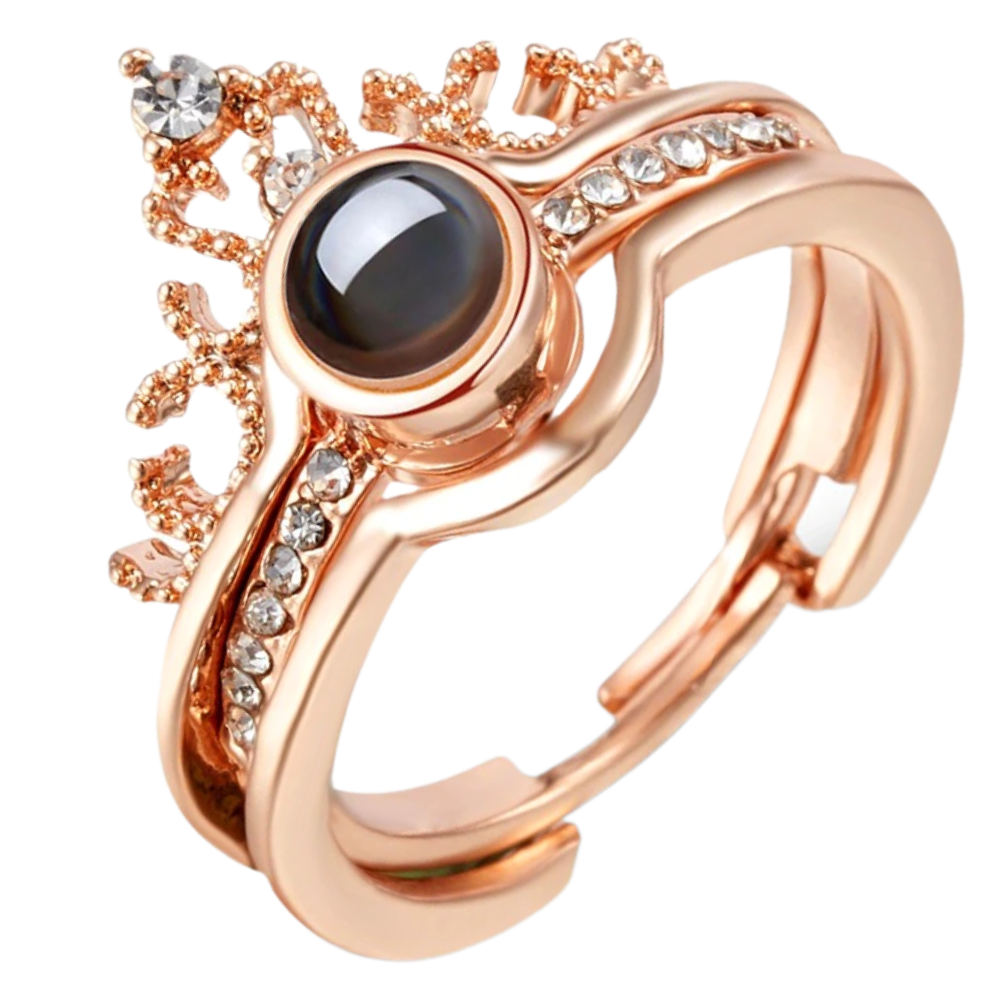 Beautiful “I love you” ring in 100 languages