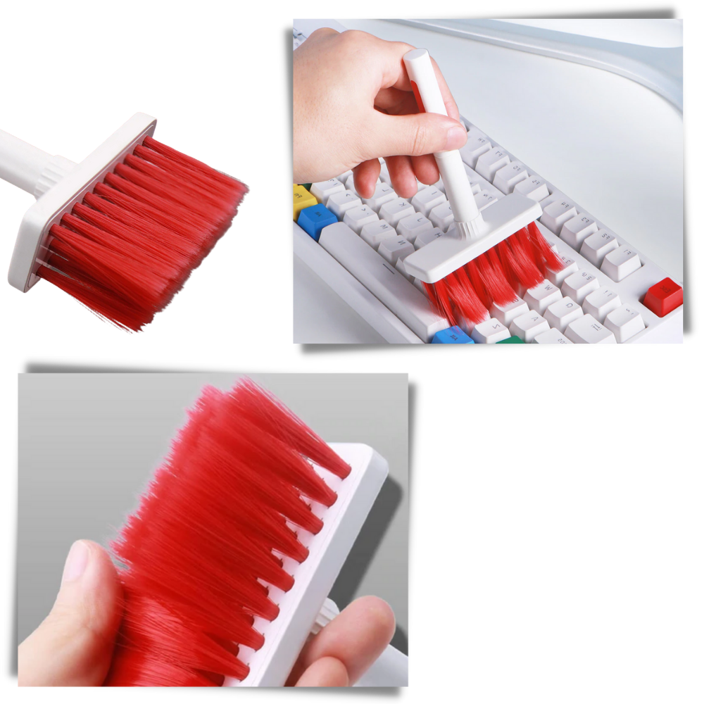 Nettoyeur de clavier et d'écouteurs 5-en-1 - Ozerty