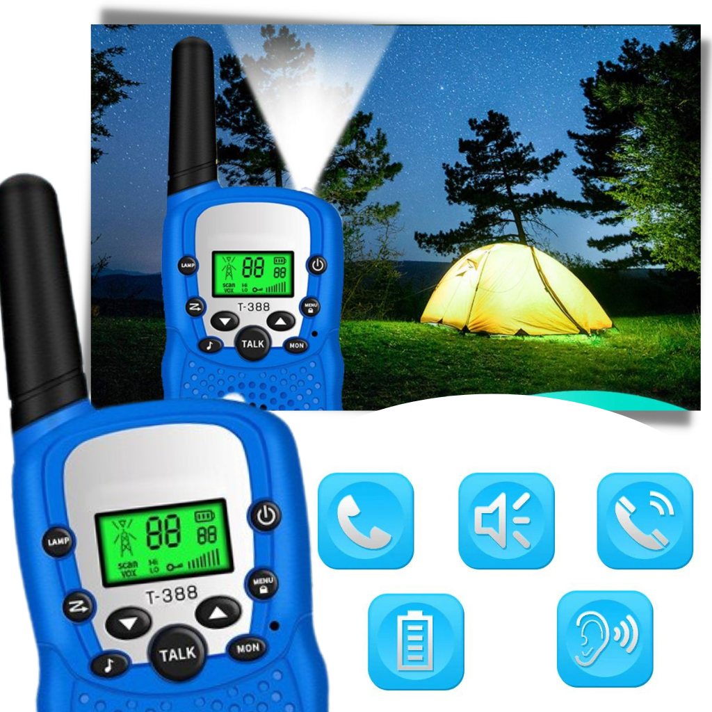 Talkies-walkies pour enfants (2 éléments) - Ozerty