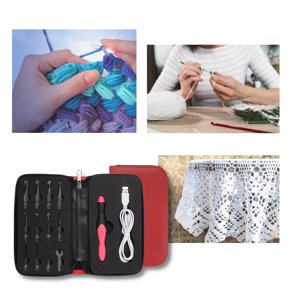 Ensemble de crochets ergonomiques à LED - Ozerty