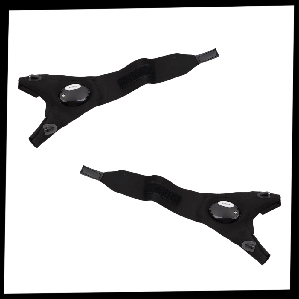 Paire de gants à LED avec lumières étanches - Ozerty