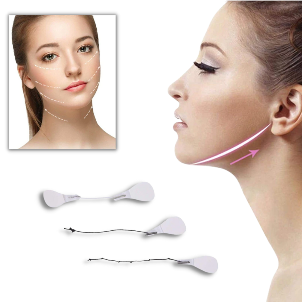 Autocollants invisibles pour le lifting du visage - Ozerty