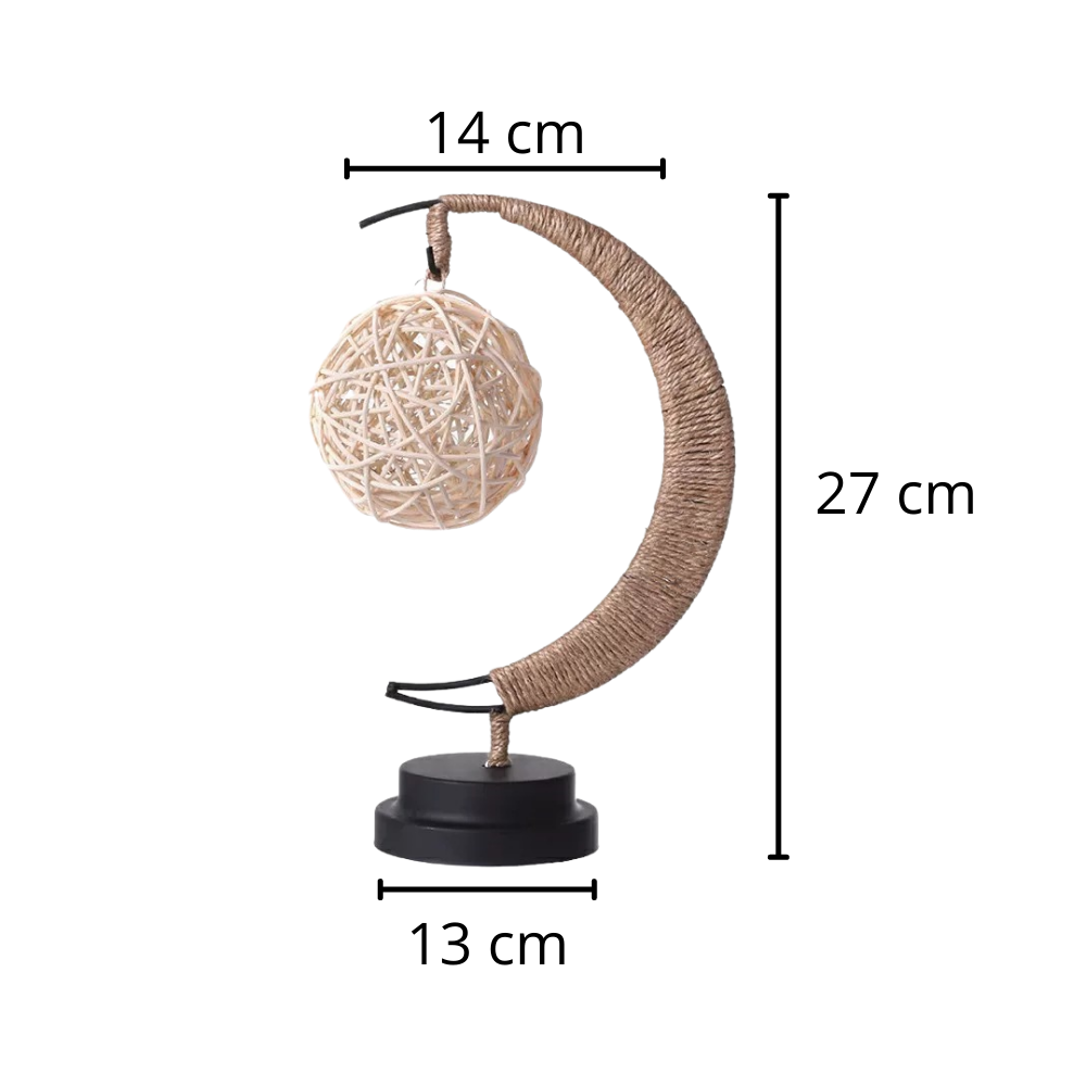 Lampe led "Lune" enchantée - Ozerty