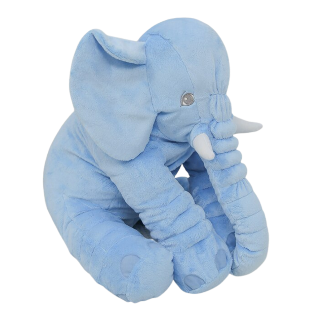 Large stuffed elephant