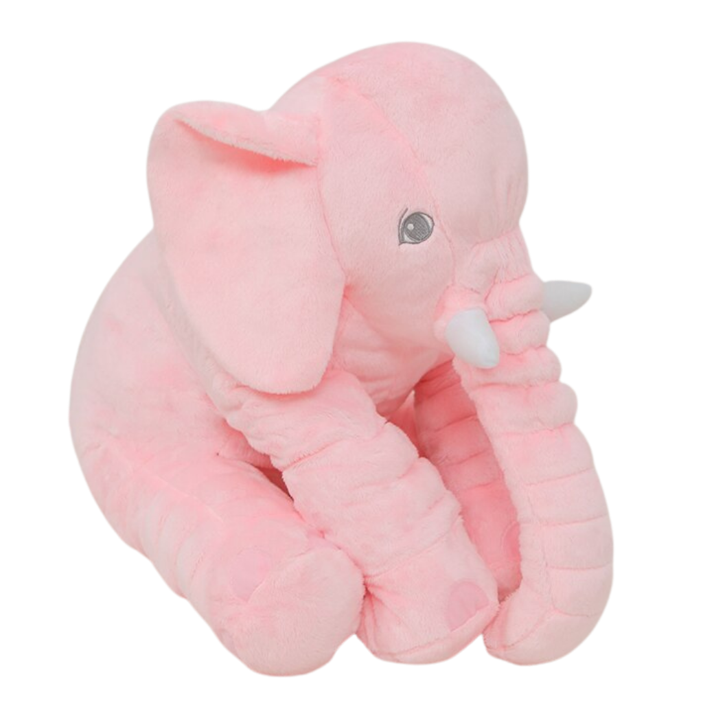 Large stuffed elephant