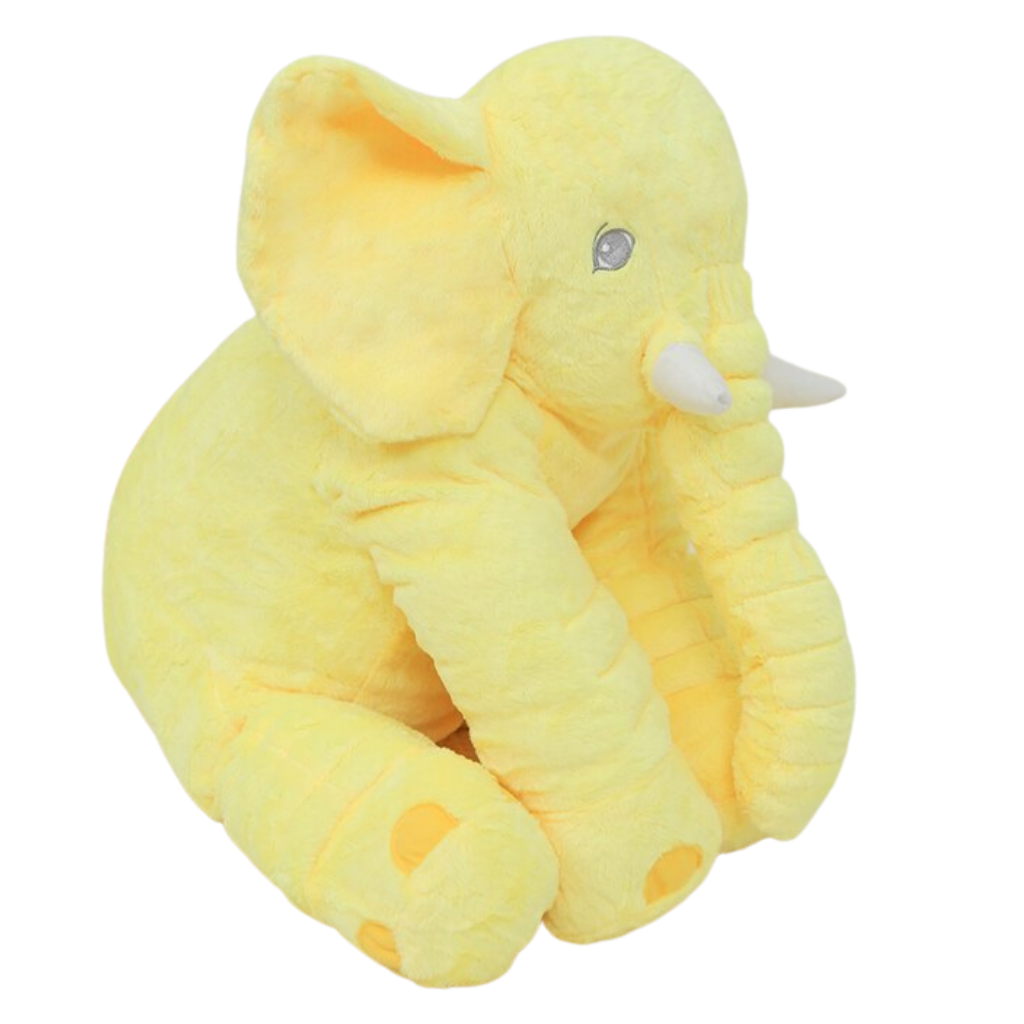 Large stuffed elephant