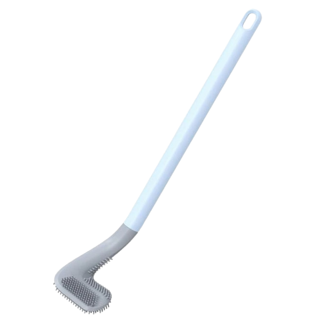 Long Handle Toilet Brush with Wall Base