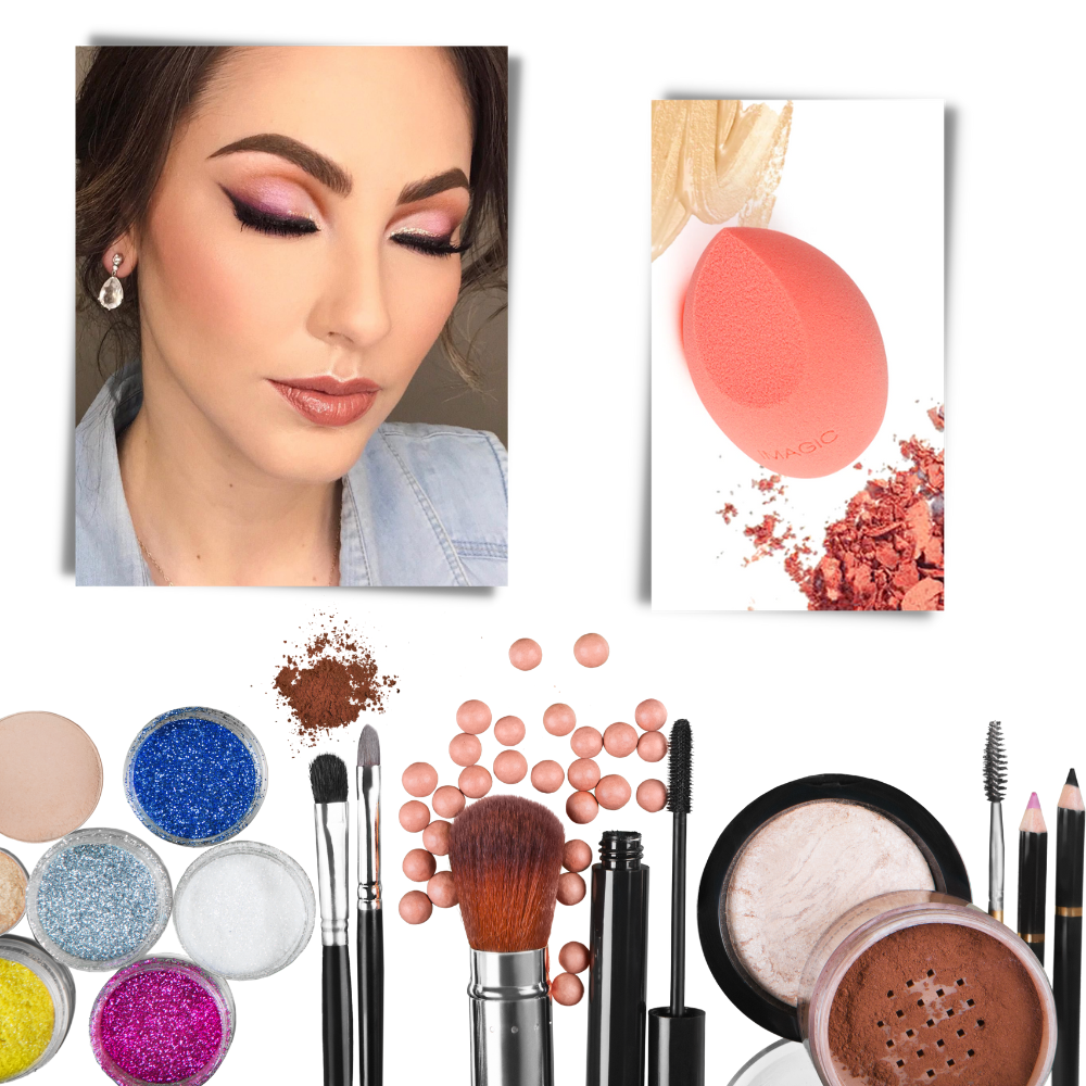 Éponge douce pour le maquillage - Ozerty