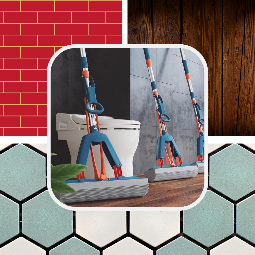 Serpillière à essorage facile - Ozerty