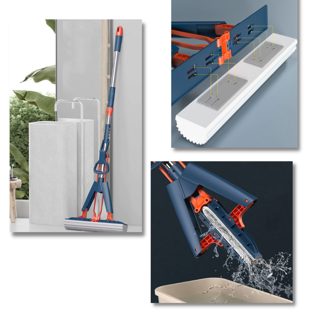 Serpillière à essorage facile - Ozerty