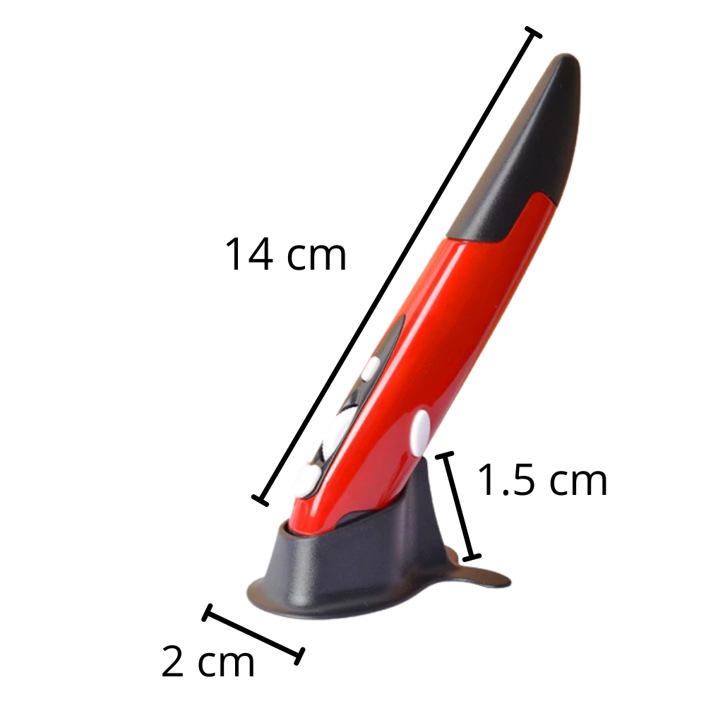 Souris sans fil en forme de stylo - Ozerty