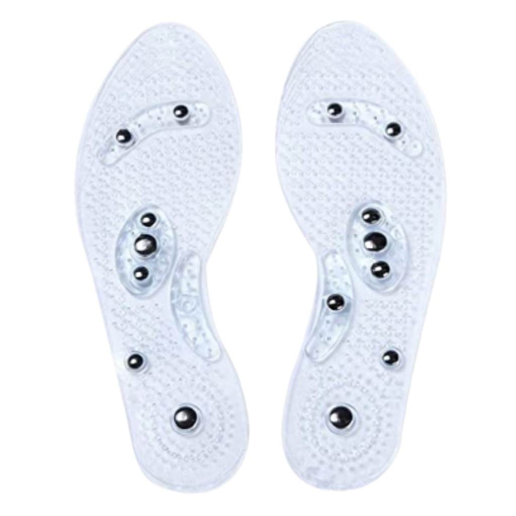 Magnetic massage insoles