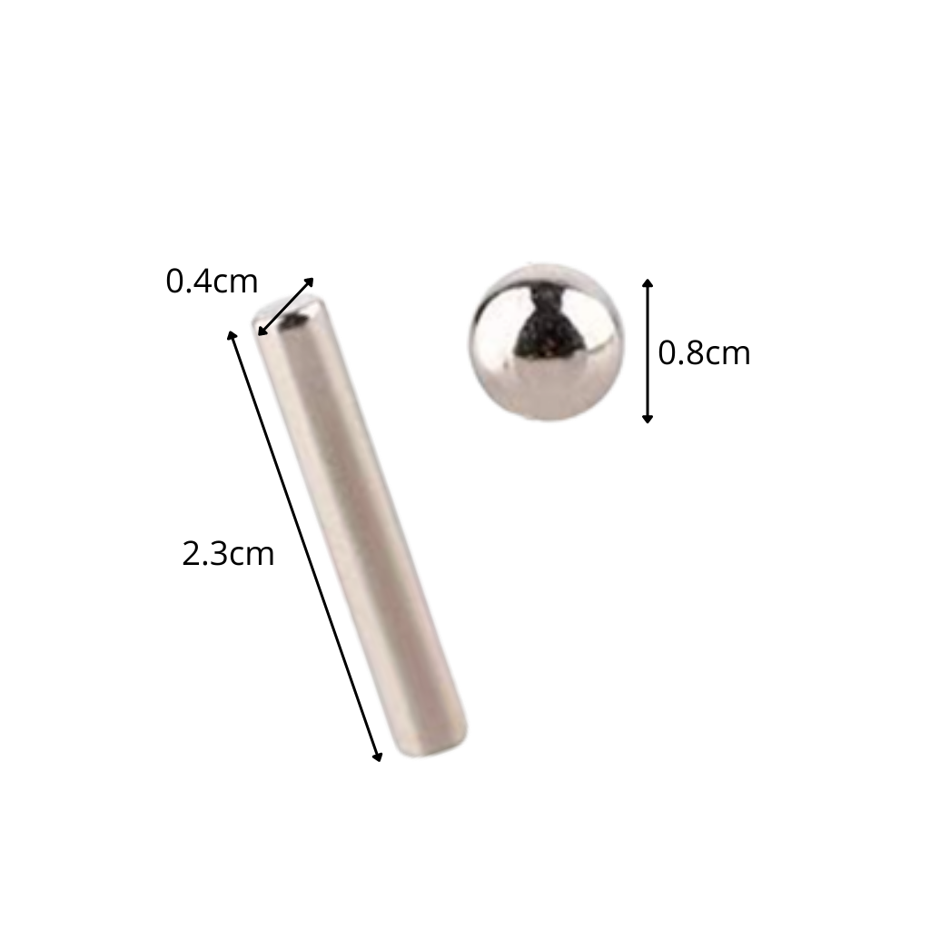 Bâtons et billes de construction magnétiques - Ozerty